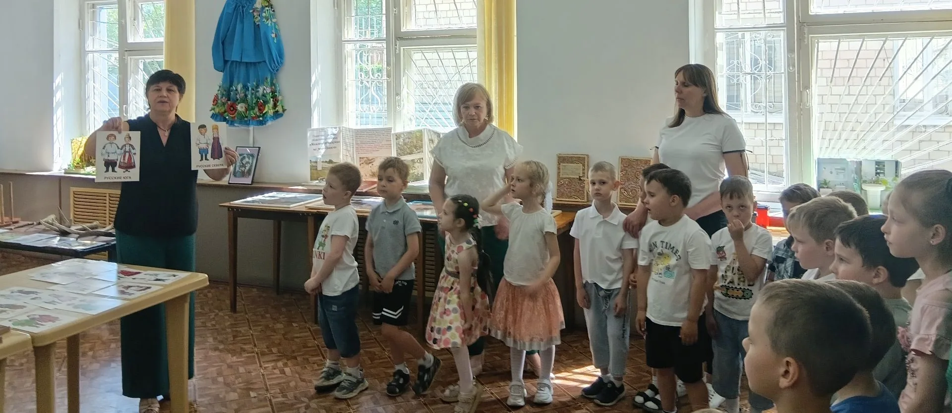 В канун празднования Дня России в музее для воспитанников детских садов была организована познавател