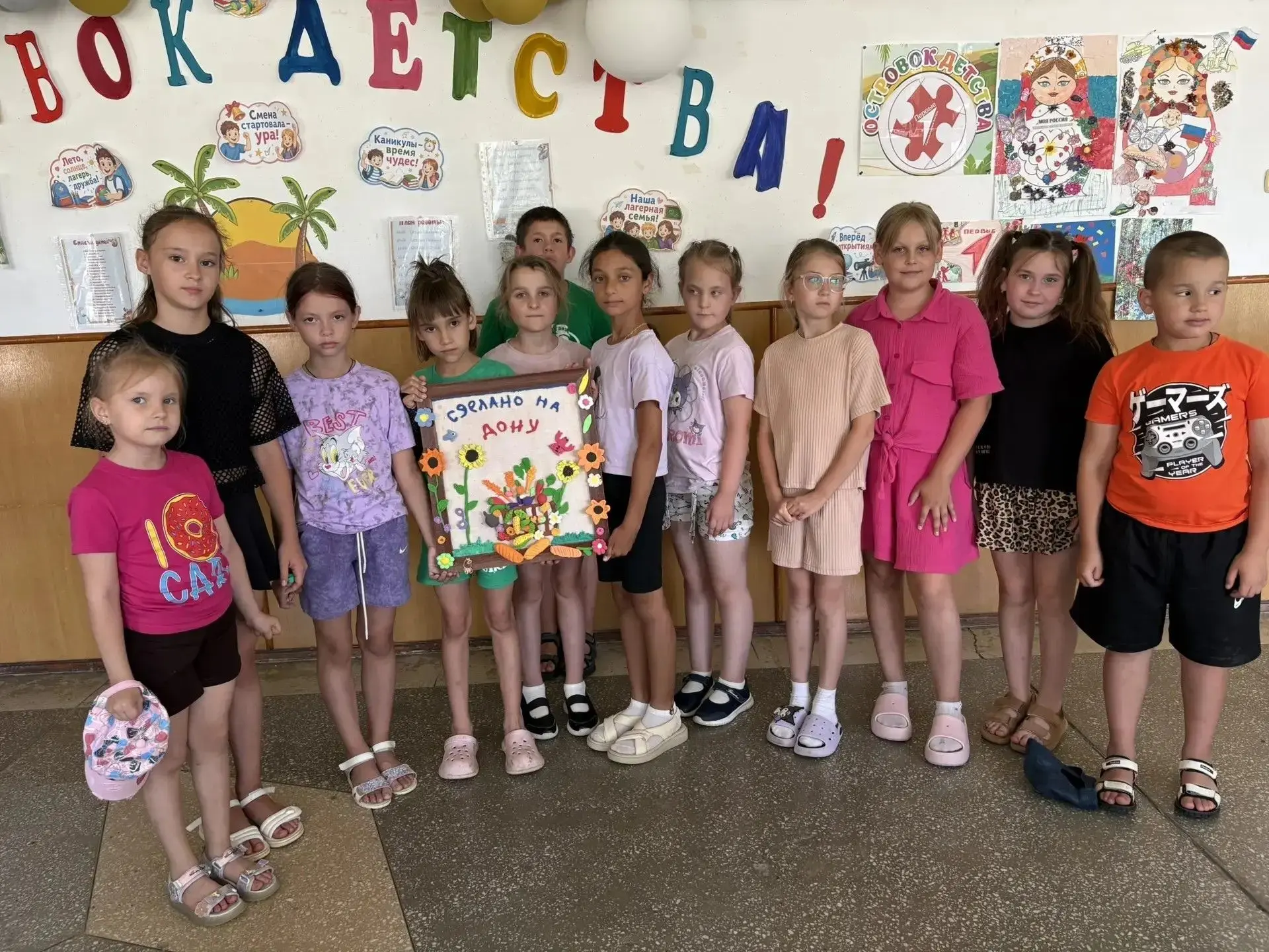 🌾💙 Сегодня в детском оздоровительном лагере «Островок детства» прошёл тематический день «День родн