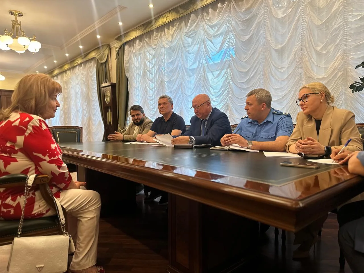 Сегодня председатель Думы города Пятигорска Дарья Самольянец приняла участие в личном приёме уполном