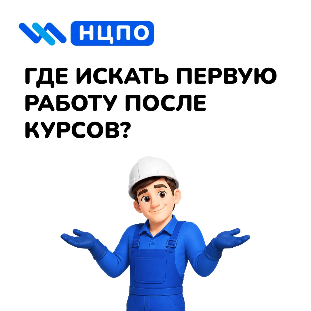 💼 Где искать первую работу после курсов?

Один из самых частых страхов после обучения – «А что де