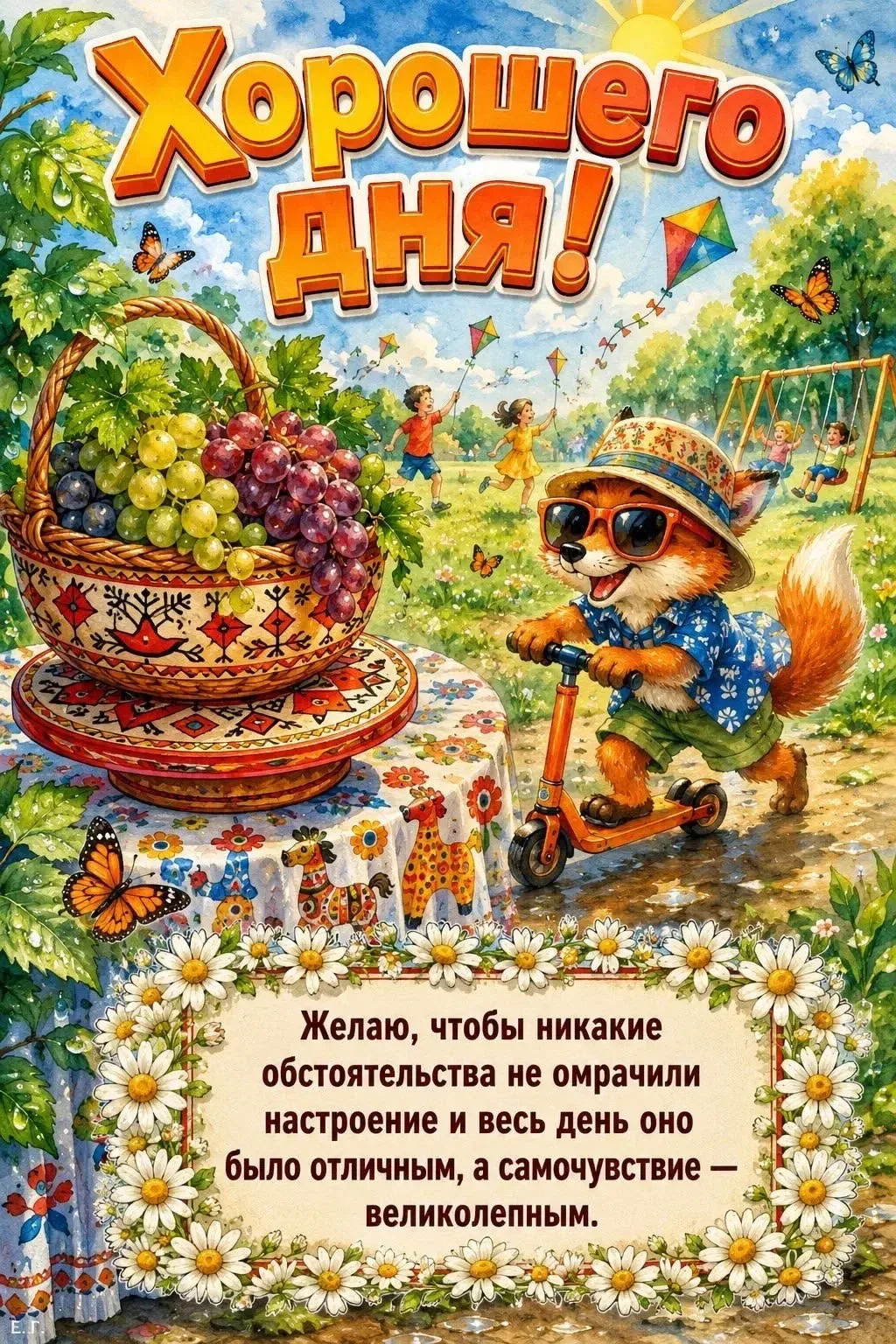 Хорошего дня!

😍 Самые лучшие Открытки и Поздравления 👉 Подписаться 👈