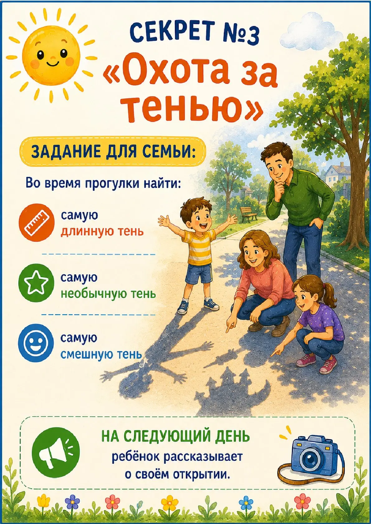 Семейный челлендж. День 3