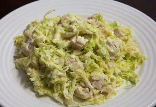 Салат из свежей капусты с курицей

Пищевая ценность: белка 173,2 гр., жира 35,4 гр., углеводов 34,9 