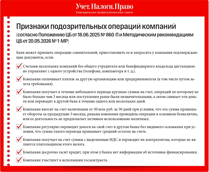 Банки и налоговая всё чаще отслеживают подозрительные операции. Одно неверное движение – и счёт замо