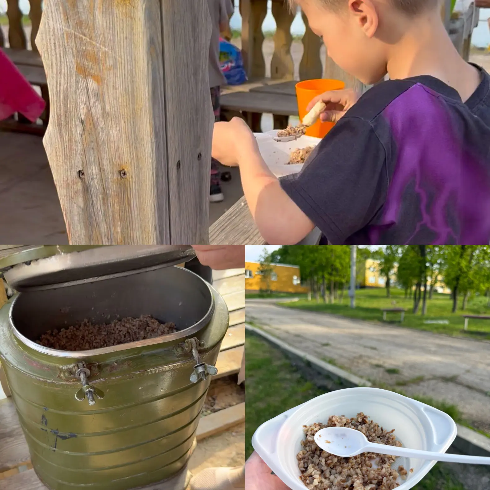 🥣 Вечерний сюрприз: настоящая фронтовая каша! 🎖️✨
Празднование Дня Победы в нашем санатории заверш