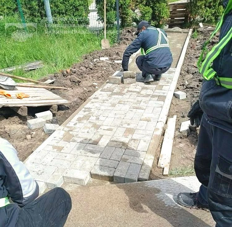 Жители Зеленоградска теперь могут комфортно дойти от ЖК «Кранц-Престиж» до ФОК «Янтарь» по новой бла