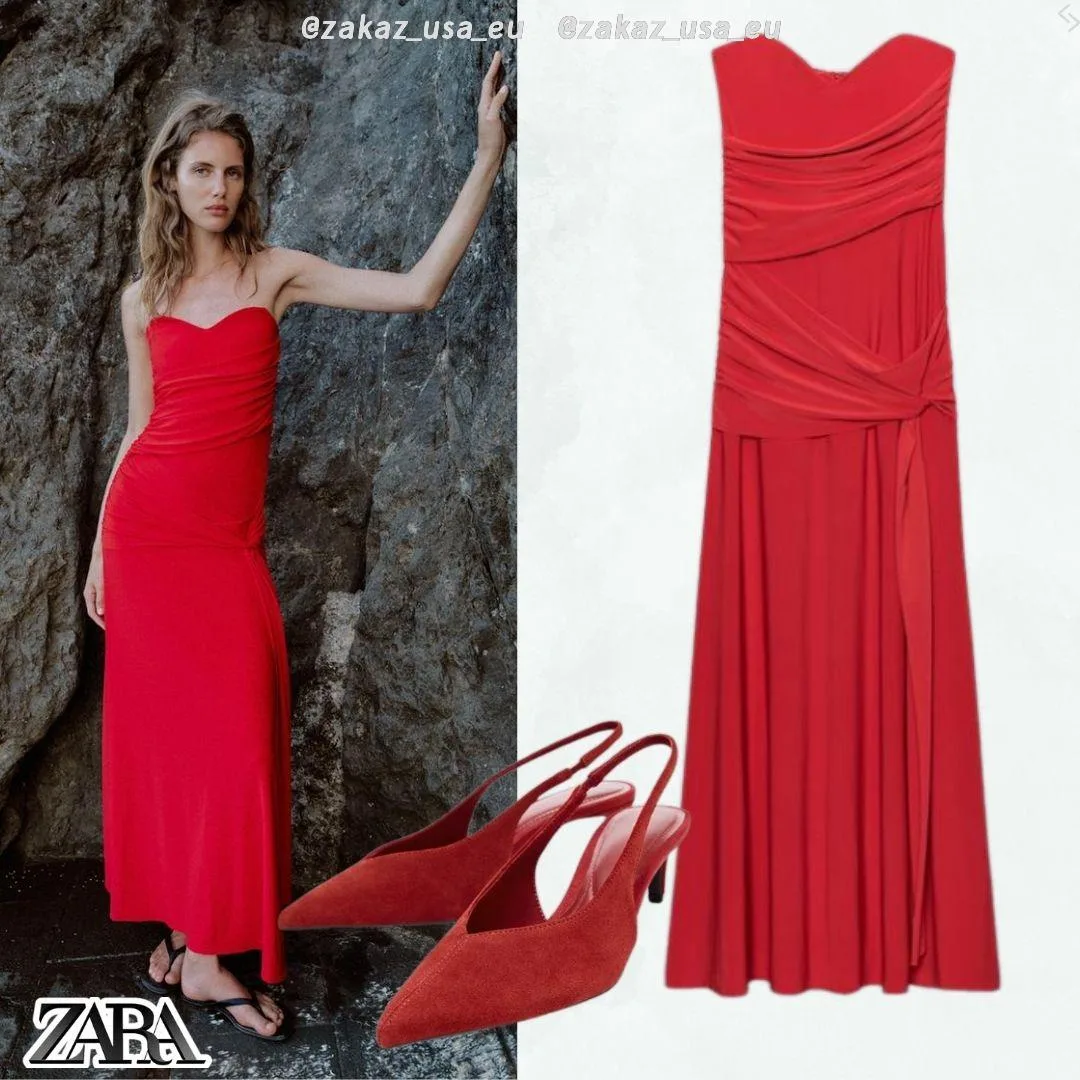 🇪🇸#Zara #женское
Платье
5.0 тыс.  руб (было 7.5 тыс.  руб)

Босоножки
6.0 тыс.  руб (было 7.5 тыс.