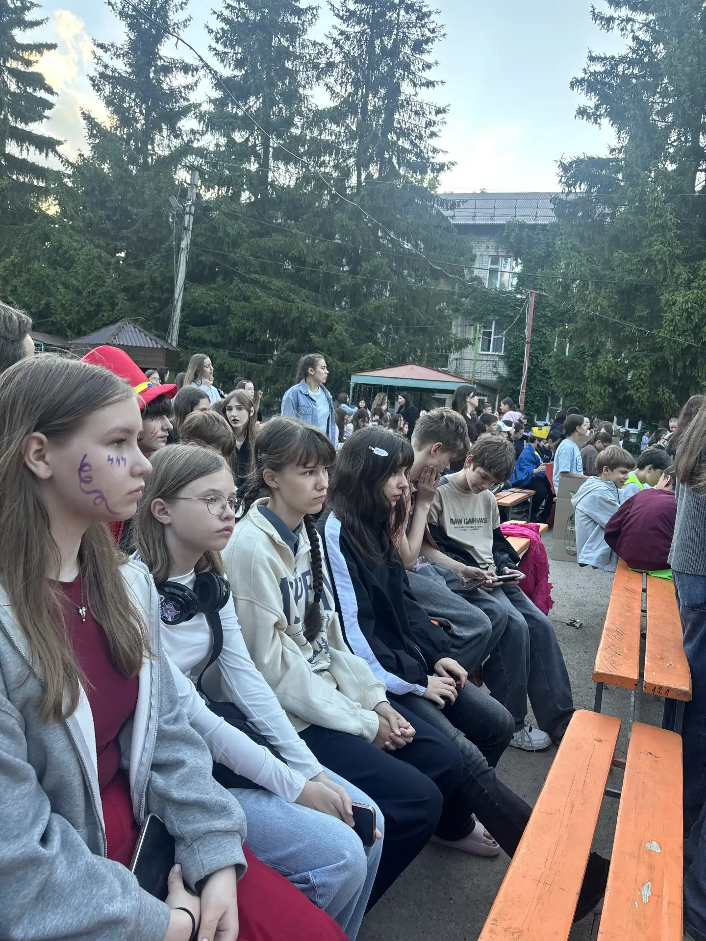Активити перед вечерним мероприятием 😊