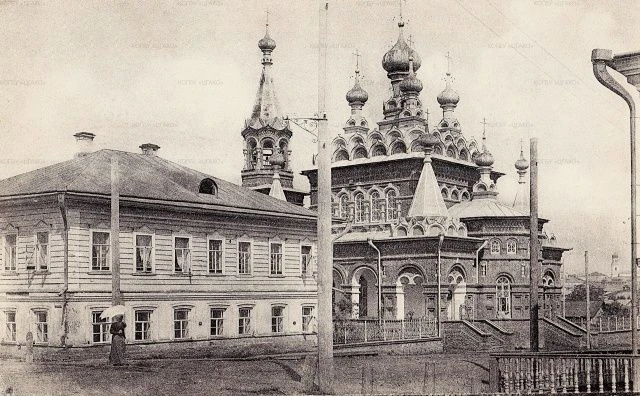Единоверческая церковь г. Вятки на ул. Успенской (в 1918-2025 гг. - ул. Урицкого). Начало XX в