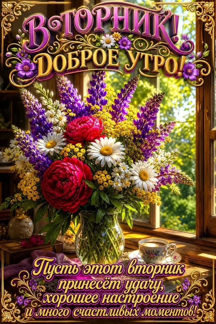 С добрым утром вторника, СКОРПИОНЧИКИ! ☀️ 
Вторник — это когда понедельник уже позади, а до пятницы 