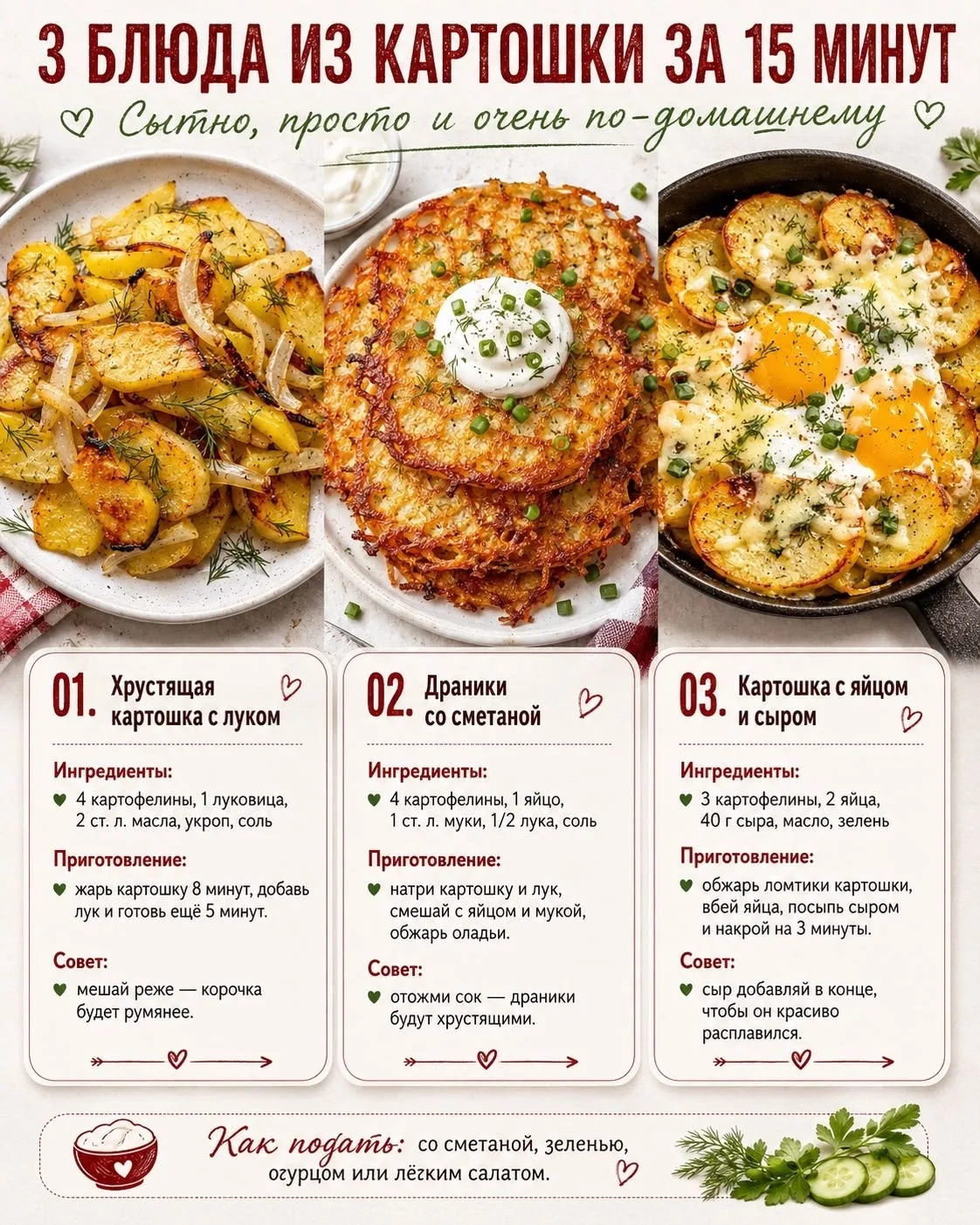 Блюда из картошки