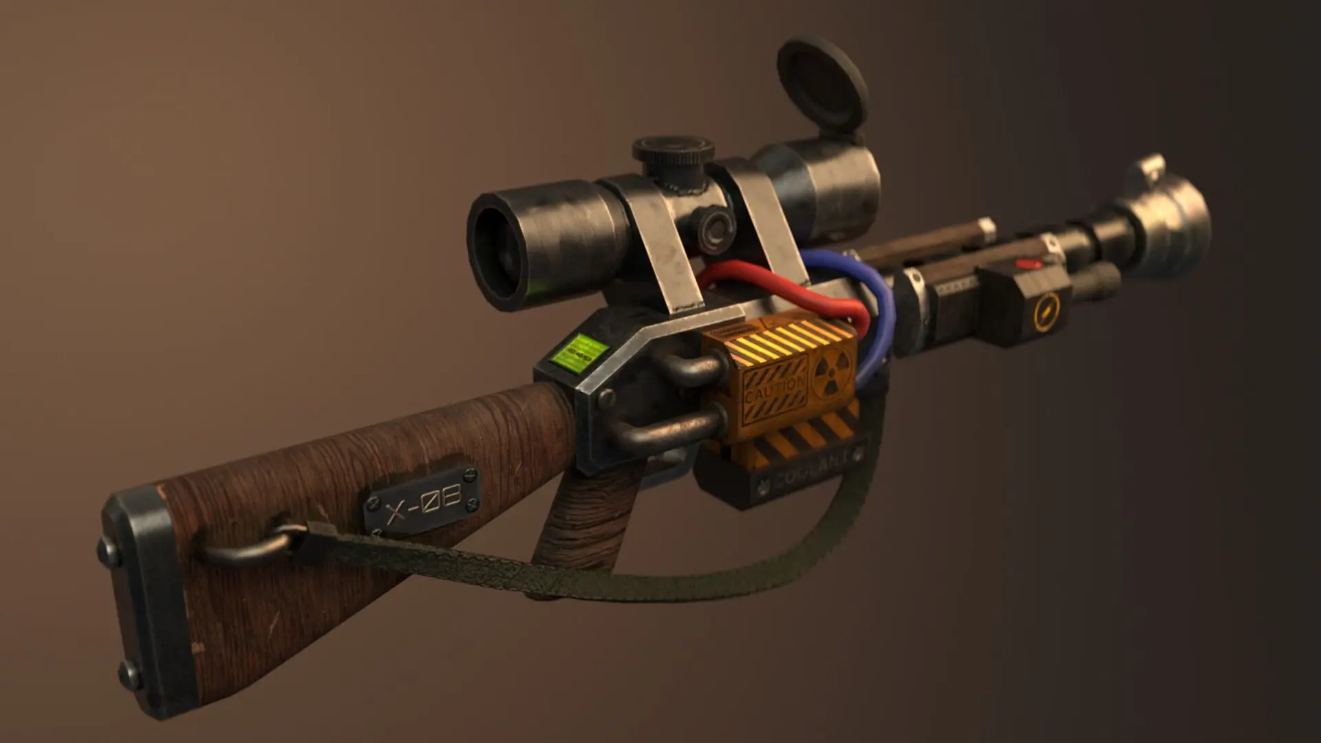 Автор: Arthur Jalilov (https://www.artstation.com/artwork/BXBEml)
Программы: Blender, Substance Pain