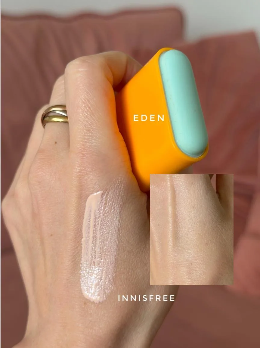 Тестируем новые санскрины
Пишет #МаринаД

Innisfree Vitamin C Tone Up Sunscreen SPF50+

На первый вз