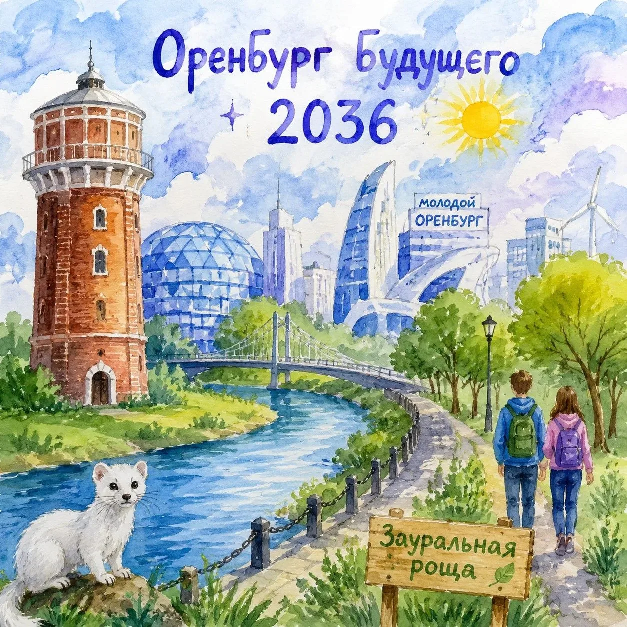 Приглашаем юных оренбуржцев стать соавторами нашей архитектурной выставки «Меняя взгляд. Оренбуржье 