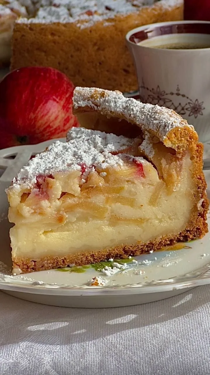 🍎 Яблочный пирог с кремовой заливкой или «Цветаевский» пирог 🍎

Рецепт от

Я же люблю его за нежну