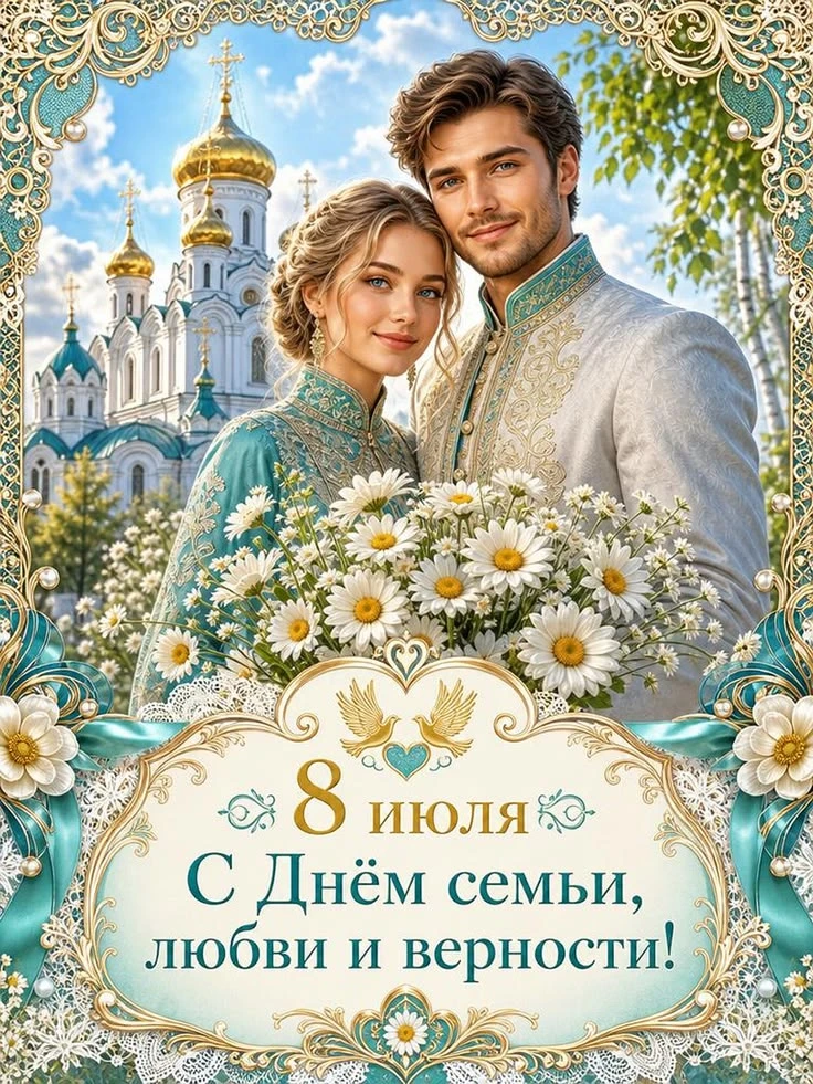 Всероссийский праздник День семьи, любви и верности тесно связан с историей и жизнеописанием святых 