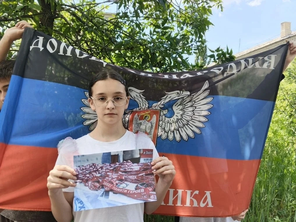 В пришкольном лагере с дневным пребыванием детей «Солнышко» был проведён детский кросс, посвящённый 