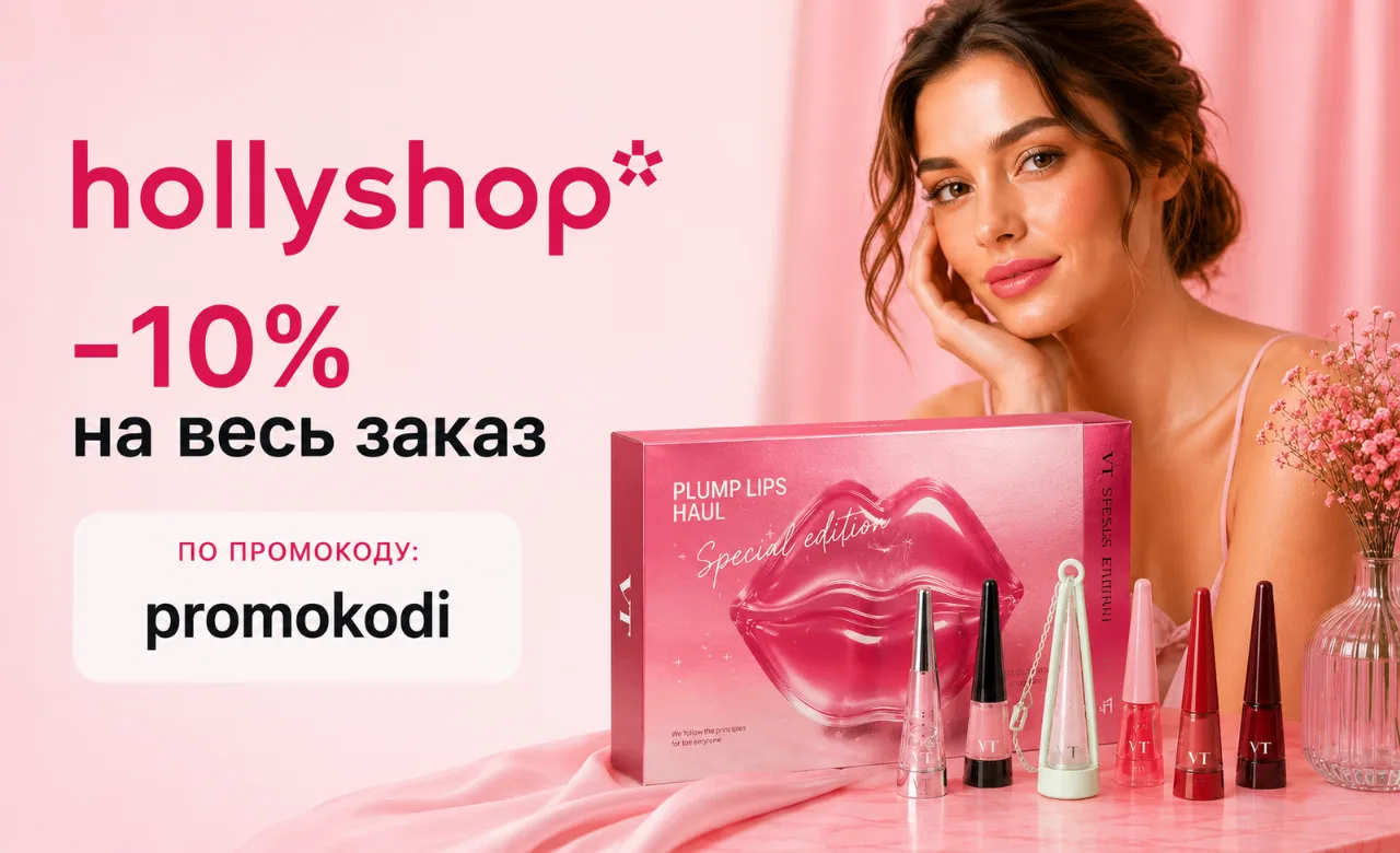 💋 HollyShop
-10% на весь заказ
Промокод: promokodi

Выгода не суммируется с другими промокодами, не