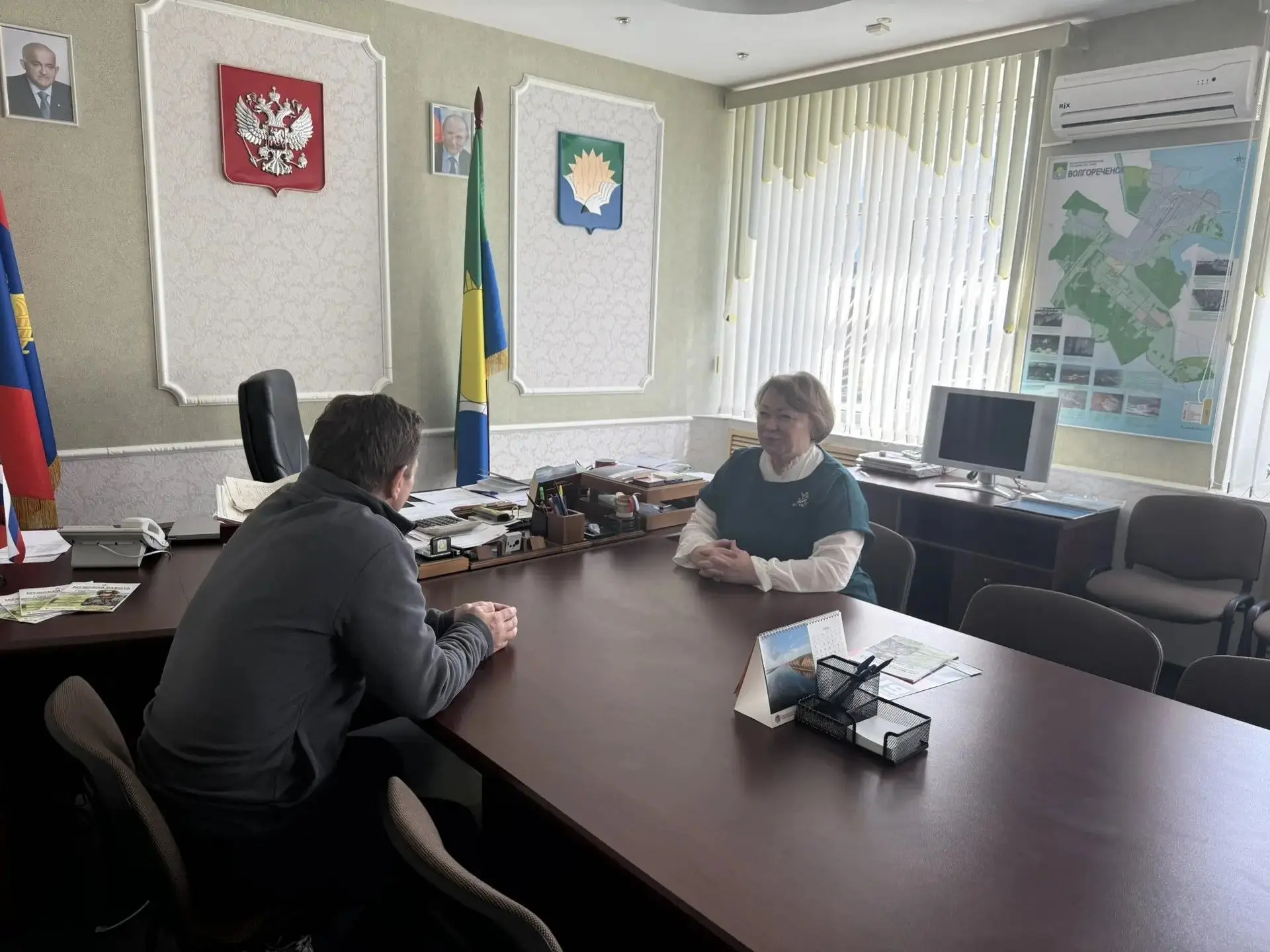 На этой неделе состоялась важная встреча: председатель городской Думы Т.А. Чегодаева пообщалась с на