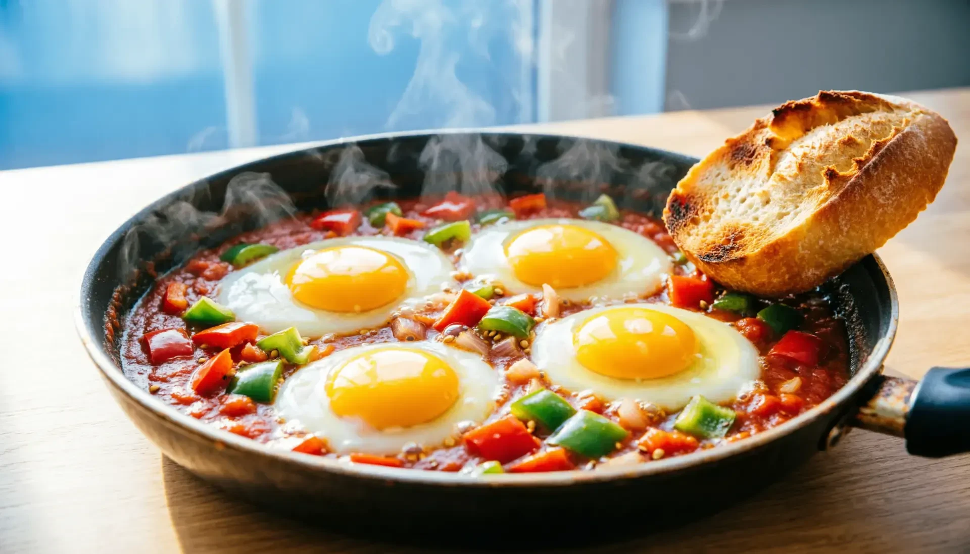 🍳 РЕЦЕПТ ШАКШУКИ 🔥☀️


Знаете это чувство, когда хочется чего-то яркого? 🤔

Чтобы в тарелке — ого