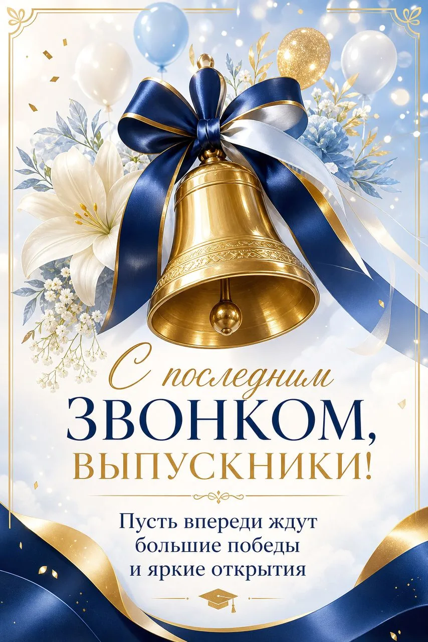 Сегодня особенный день для тысячи выпускников - последний звонок в школах. От коллектива ЦППМСП хоти