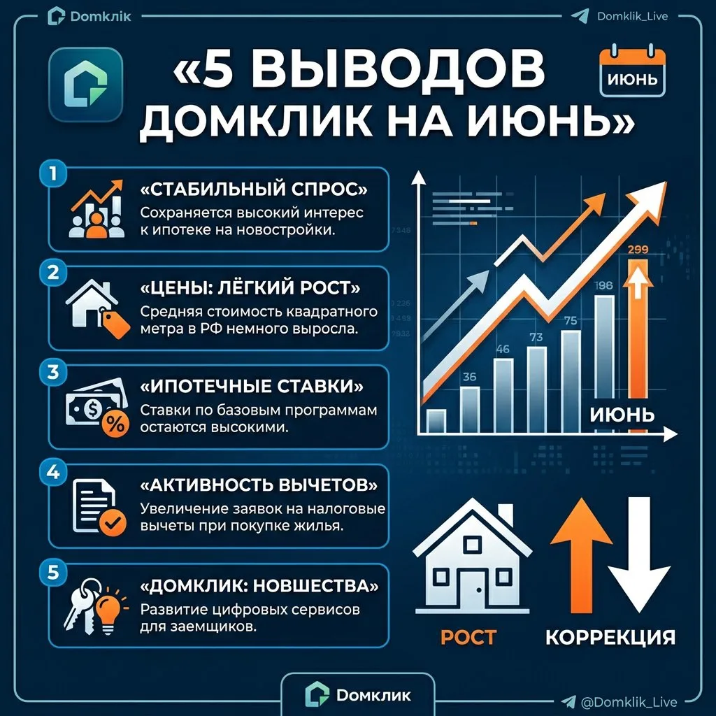 Знаете, что показал свежий обзор «Домклик»? 5 выводов, которые заставят пересмотреть стратегии на ию