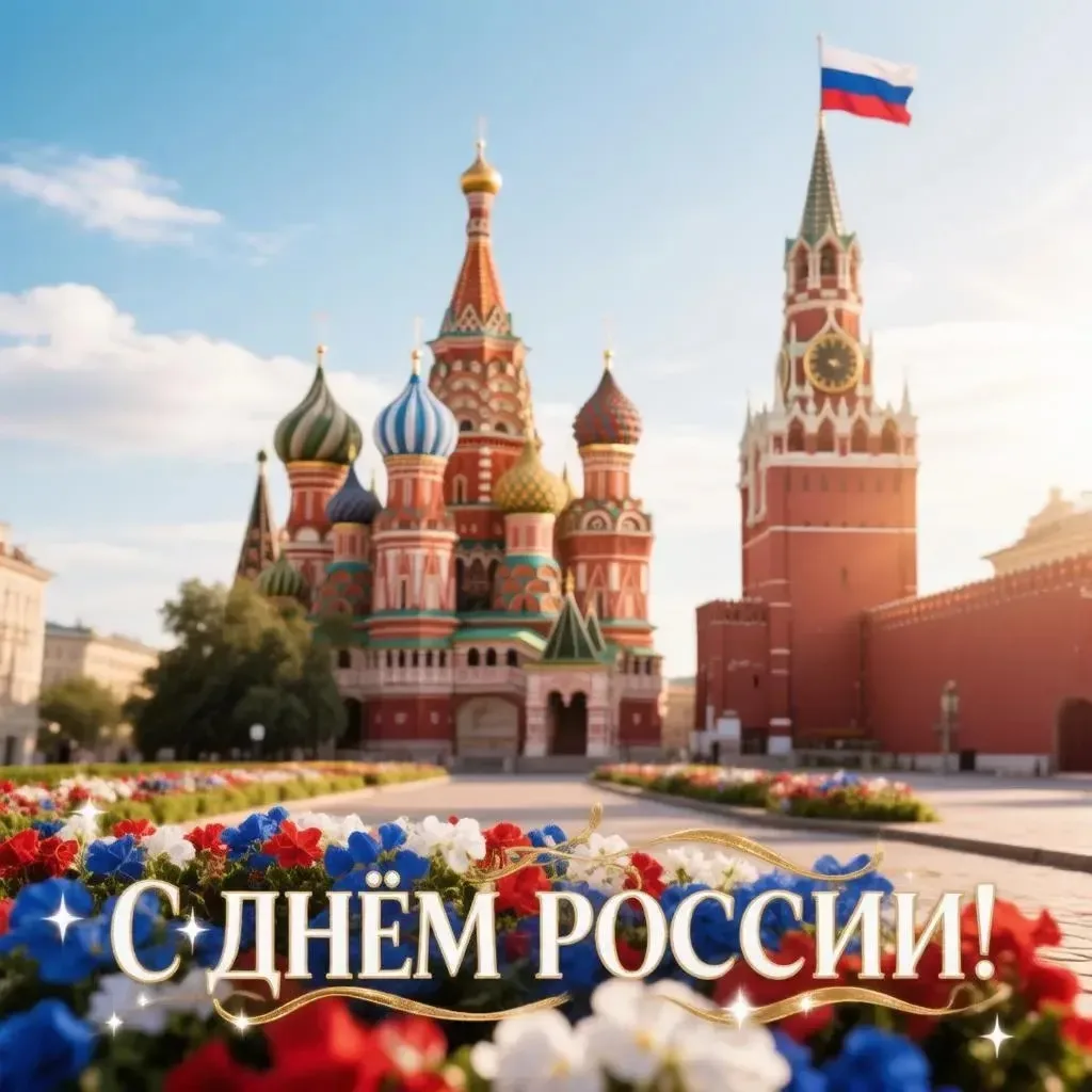 🇷🇺12 июня —  мы отмечаем День России.                                                             