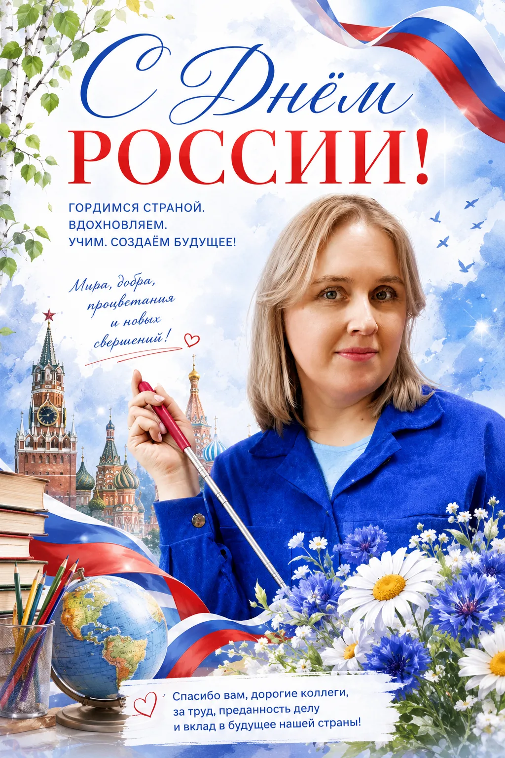 🇷🇺 С Днём России, дорогие коллеги! 🍃
Этот праздник для меня не только про страну, её историю и си