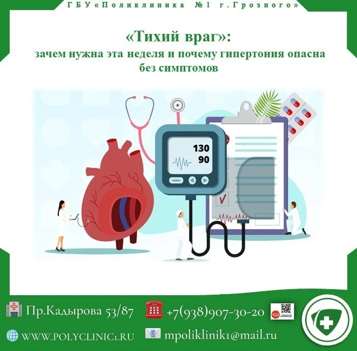 ✅«Тихий враг»: зачем нужна эта неделя и почему гипертония опасна без симптомов

✳️ Осведомлённость, 