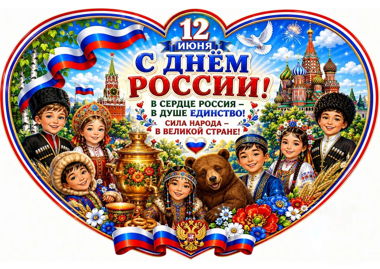 В преддверии Дня России 🇷🇺 дети из группы «Жемчужинки» с большим интересом 😲 погрузились в мир не