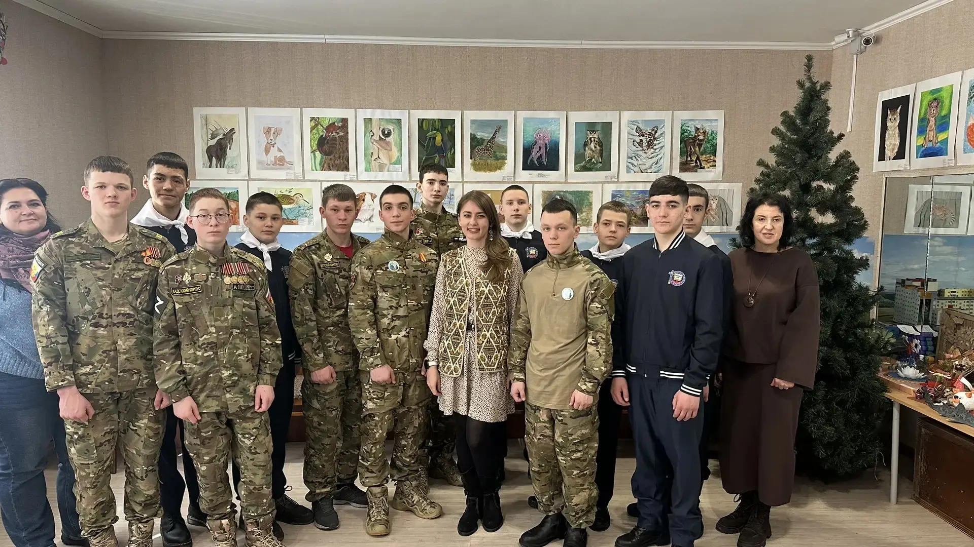 Сегодня наш Городской детский эколого-биологический центр посетили учащиеся Раифского специального у