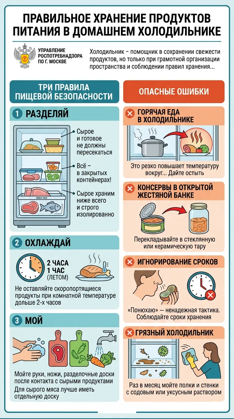 Правильное хранение продуктов питания в домашнем холодильнике

Холодильник - помощник в сохранении с
