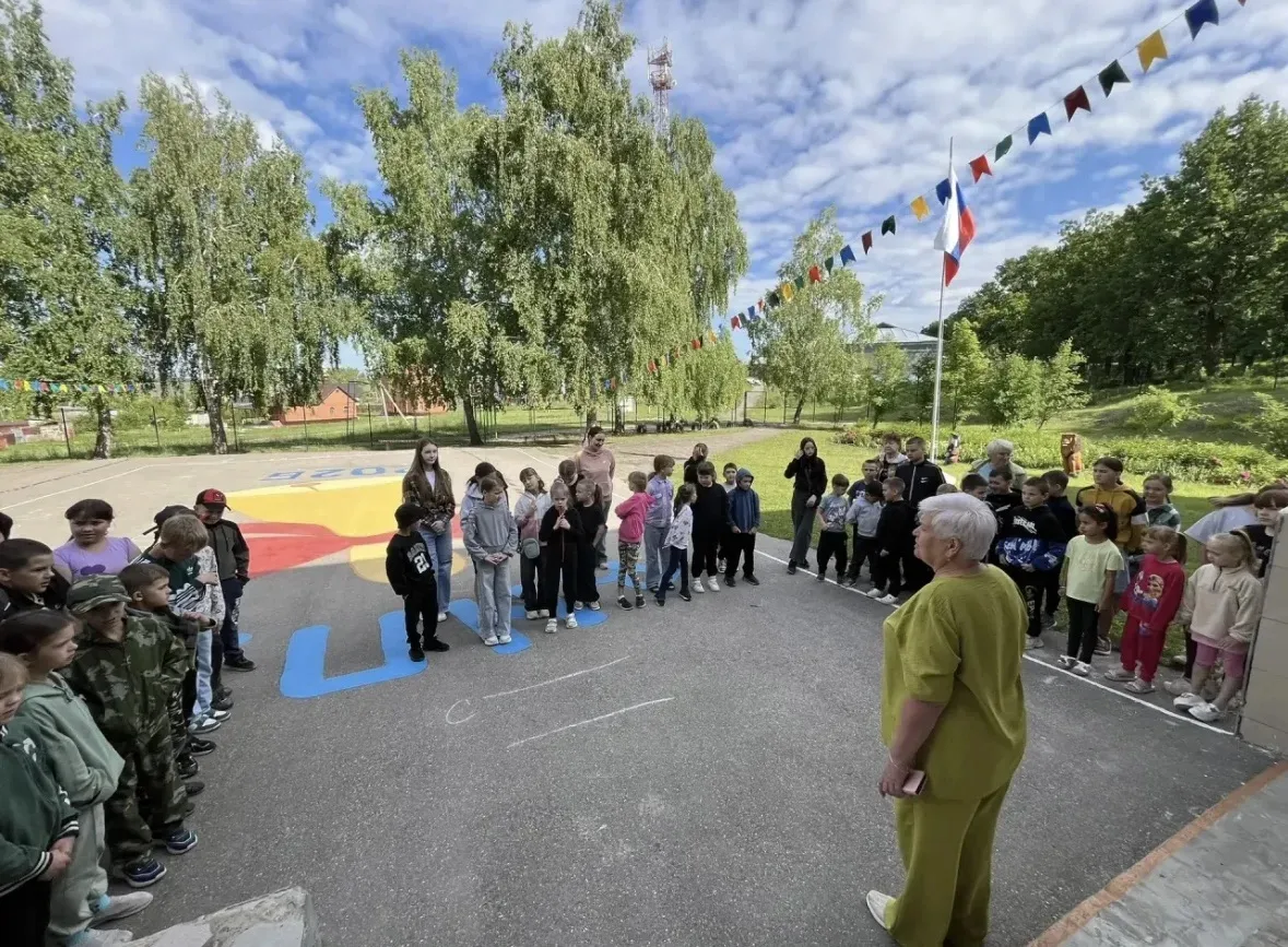 👍День Первых в школьном лагере с дневным пребывание "Волшебная палитра лета"💥