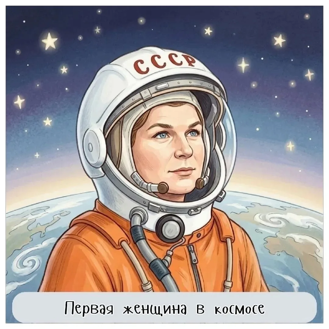 🚀 ОНА СДЕЛАЛА ЭТО 63 ГОДА НАЗАД! С ДНЁМ КОСМИЧЕСКОЙ «ЧАЙКИ»! 
 
🗓 16 июня — дата, которая переверн