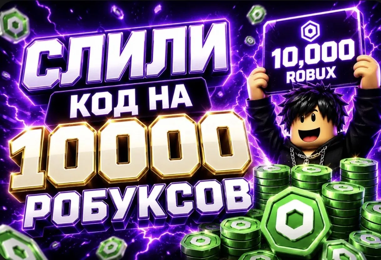 🎁 СЛИЛИ КОД НА 10000 РОБУКСОВ БЕСПЛАТНО!

https://www.roblox.com/games/12376280/Free-1000Robux-b86d