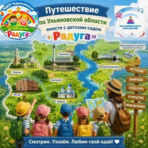 🌈В рамках Года дошкольного образования мы с радостью запускаем  увлекательный фоточеллендж — «Путеш