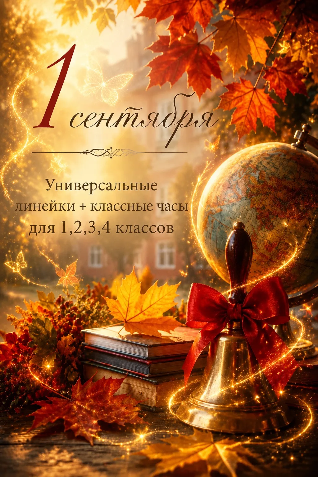 Мега-комплект «Первосентябрьский Прорыв 2026»: 4 интерактивных квест-урока + 4 масштабные линейки + 