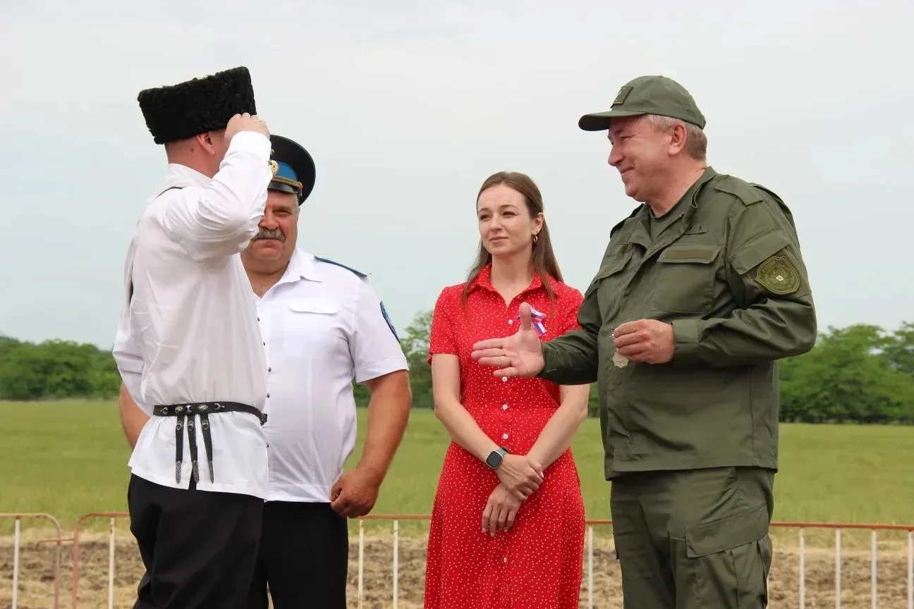 На восточном склоне горы Лысой прошёл фестиваль традиционной казачьей воинской культуры «Георгиевска