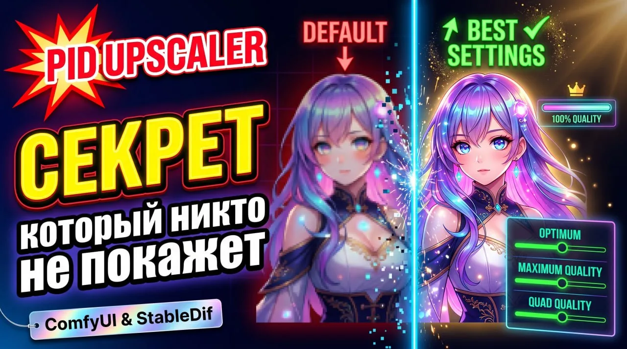Видео является дополнением к прошлому видео: 
 • PID Upscaler - Быстро и хорошие детали • 

👌🔥Выяс