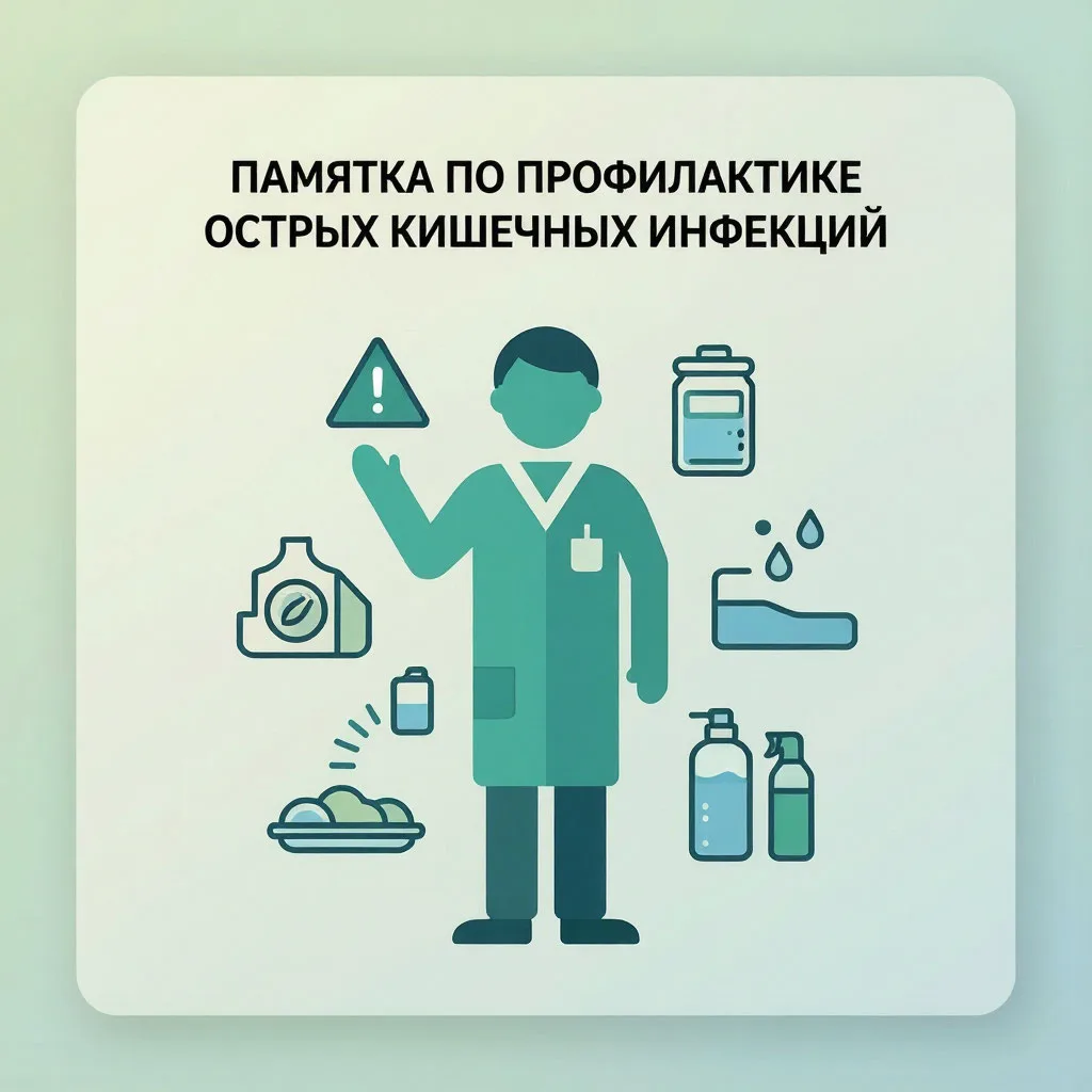 🦠 Памятка по профилактике острых кишечных инфекций (ОКИ) 🤢

Острые кишечные инфекции — группа инфе