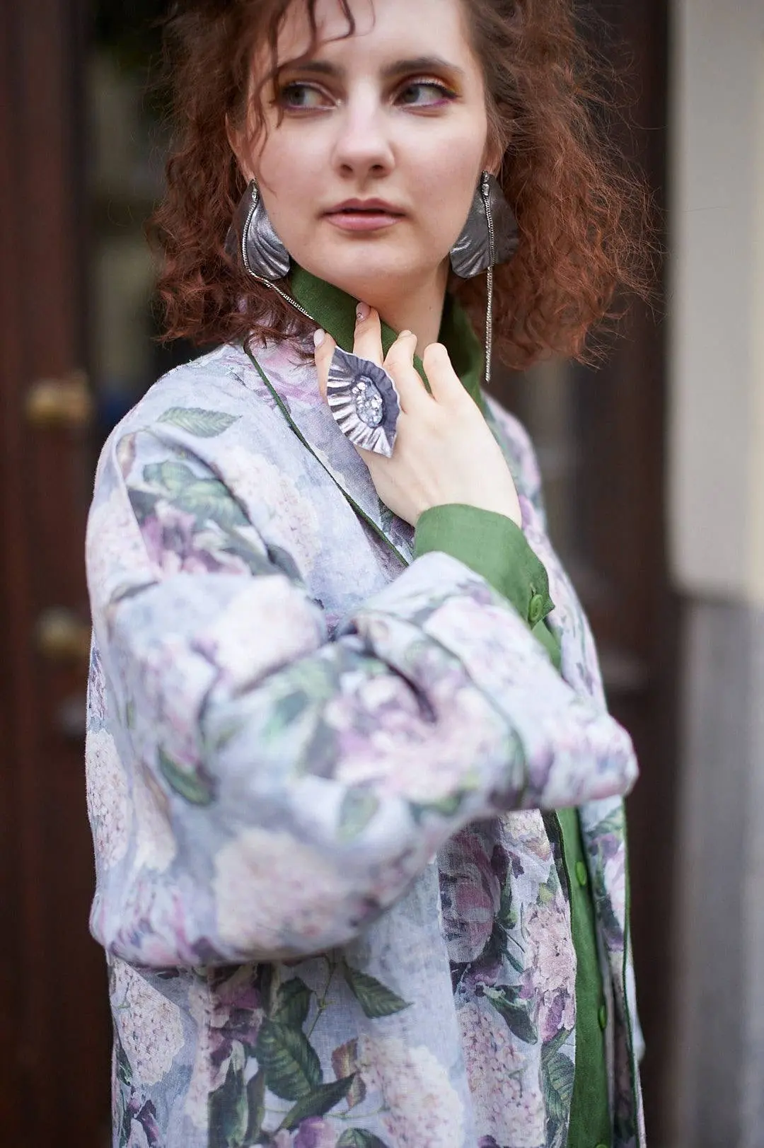 🌱 Снова акцентирую ваше внимание на таких великолепных украшениях Ольги, в этот раз состоящих в ком