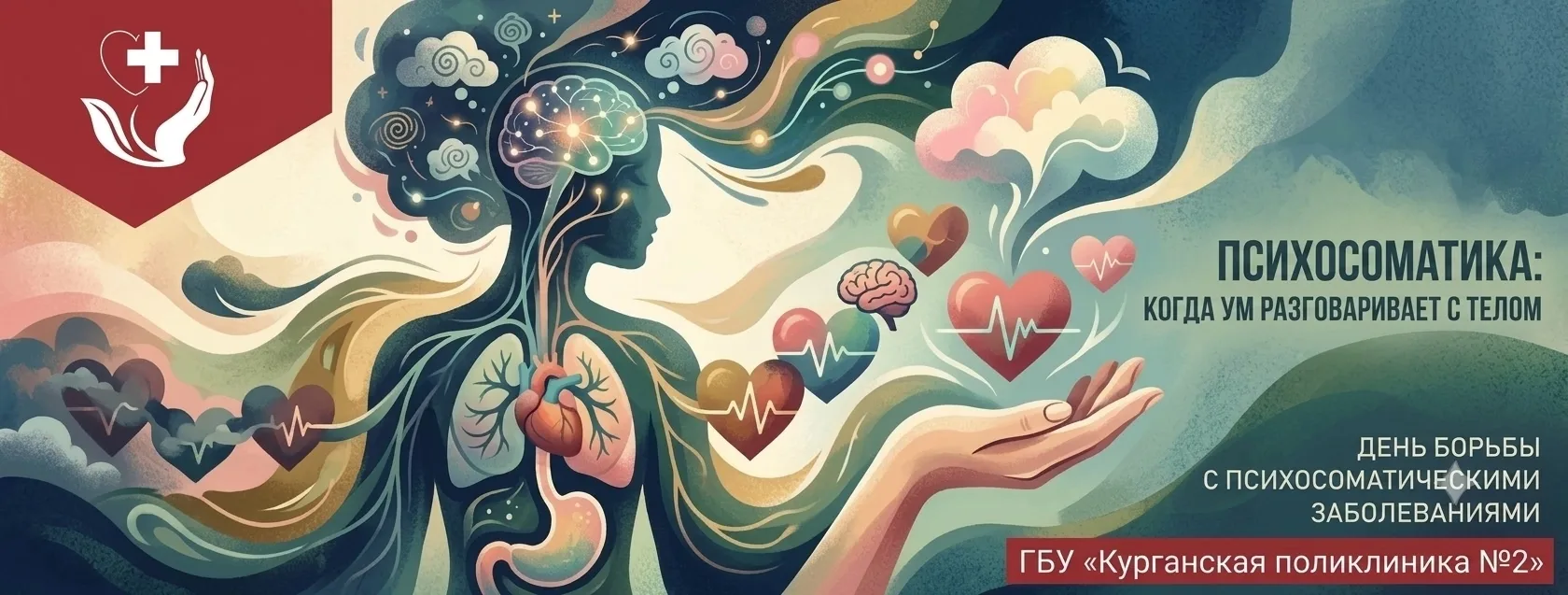 📅 Сегодня — День психосоматических заболеваний
Психосоматика — это когда тревоги и страхи превращаю