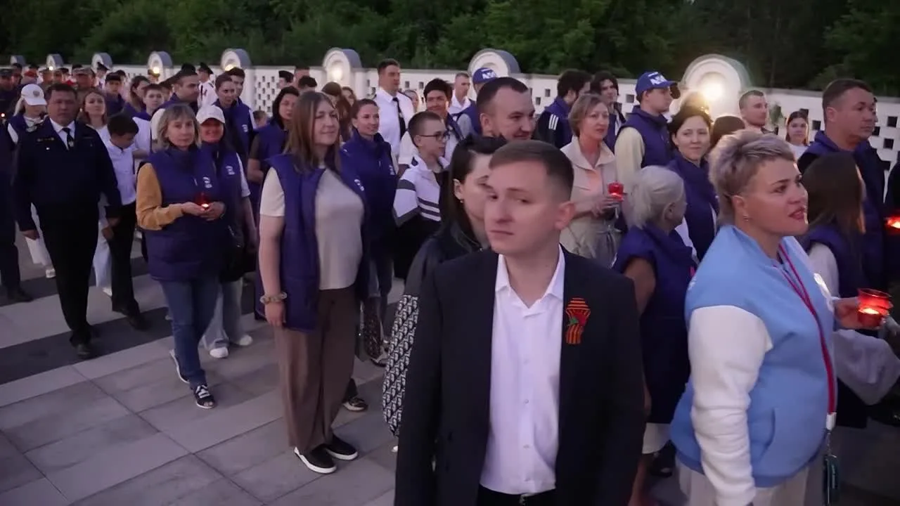 #длявсегокрая 
Красноярский край присоединился ко Дню памяти и скорби.

На площади «Мемориал Победы»