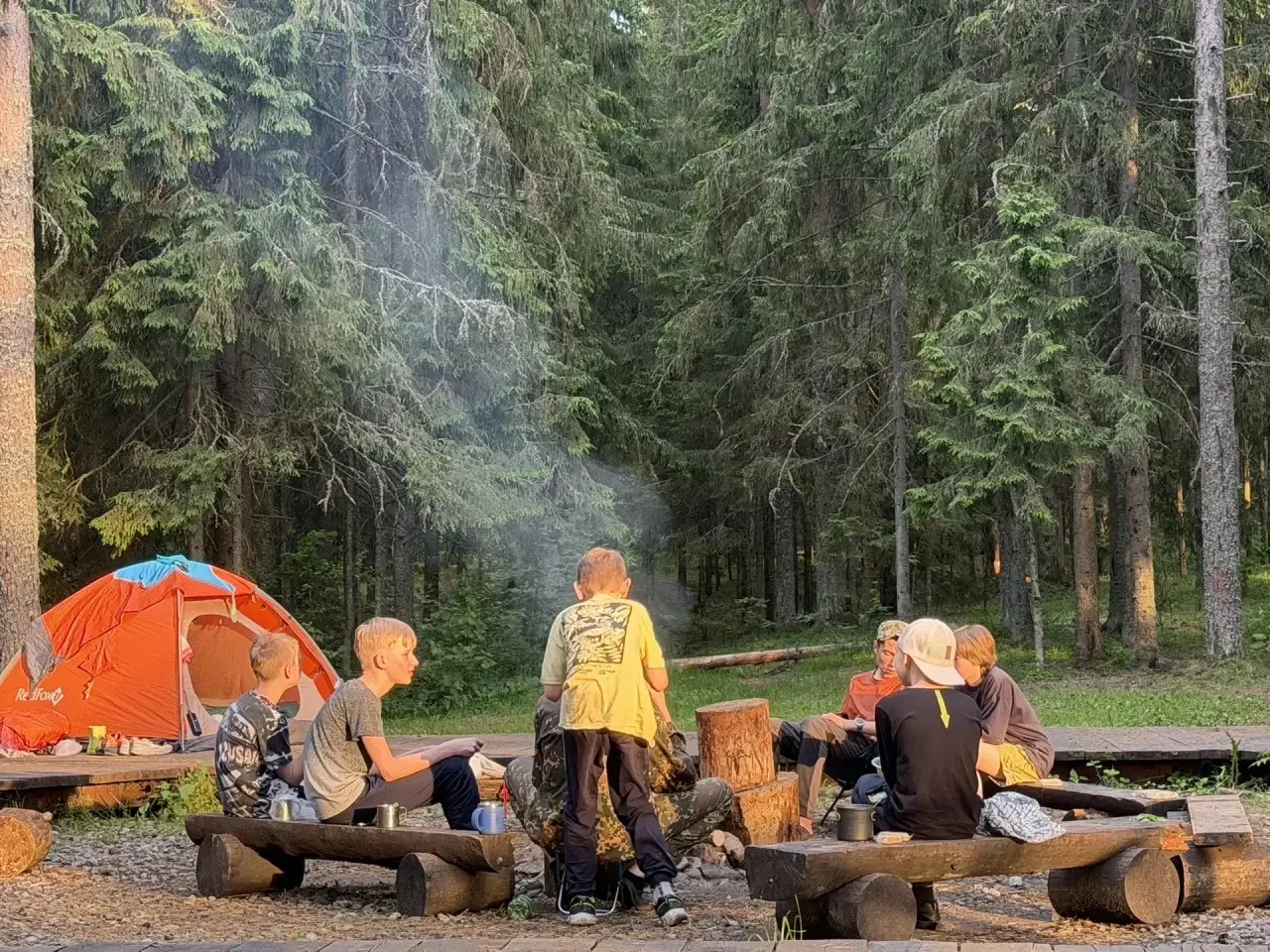 🏕️ С 10 по 13 июня состоялся увлекательный поход по Большой Валдайской тропе, в котором участвовали