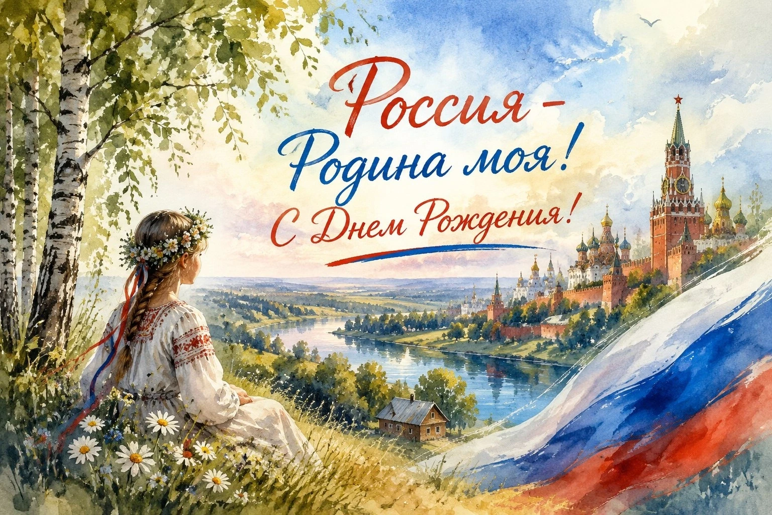 🇷🇺12 июня День России🇷🇺 Если у дома нет фундамента — он рухнет. Если у дерева нет корней — оно з