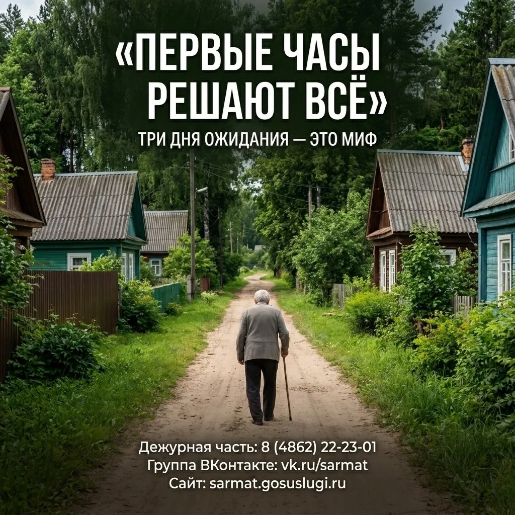 Вы столкнулись с ситуацией исчезновения близкого человека? Не откладывайте действия!

Миф о том, что