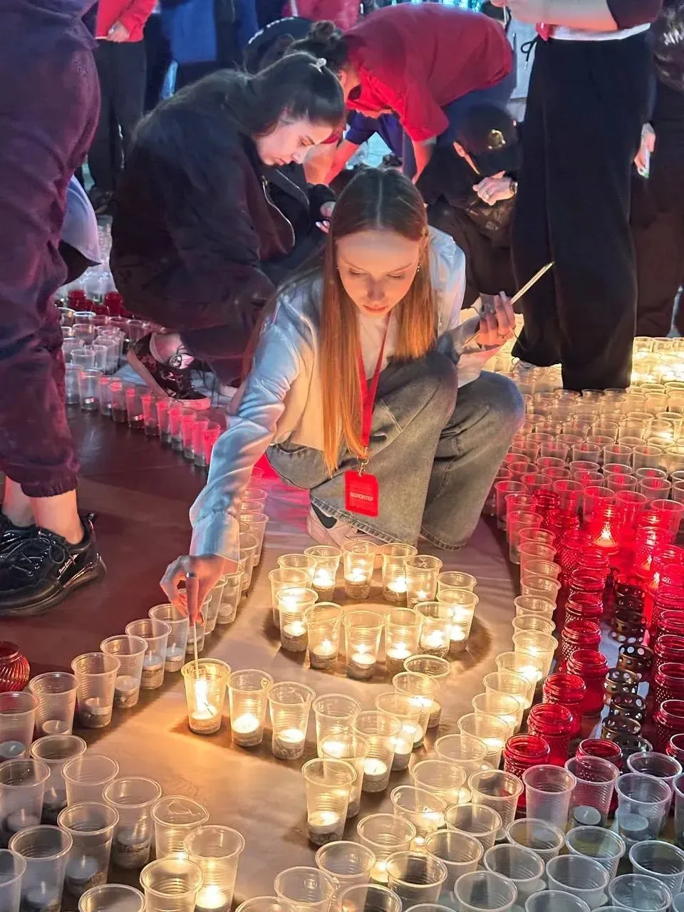 ❤️‍🔥Вечная память в пламени свечей: на Площади Свободы прошла акция «Огненные картины войны»

В рам