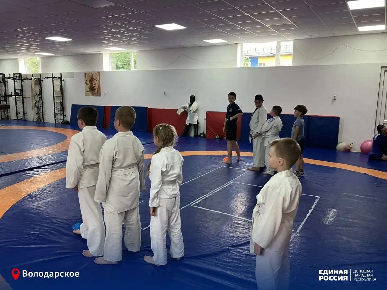 В Володарской спортивной школе прошёл спортивный праздник для юных воспитанников отделений дзюдо и в