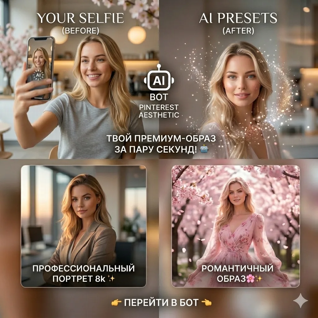 Твоя идеальная фотосессия в стиле Pinterest! 🌸

Забудь про долгие поиски фотографов и студий. Наш И