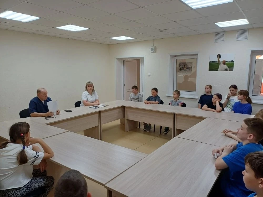 💥Здоровье и спорт: выбираем правильный путь! ⛹‍♂

🗣Сегодня в спортивной школе "Импульс" прошла важ